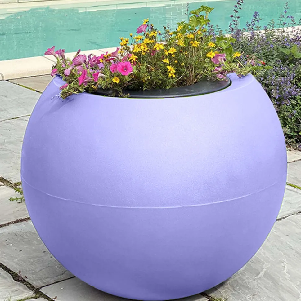 PLAST'UP ROTOMOULAGE - Pot de fleurs sphérique xxl speranza 325l