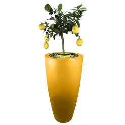 PLAST'UP ROTOMOULAGE - Pot de fleurs conique delight 200l