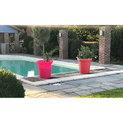 PLAST&AMP;AMP;#039;UP ROTOMOULAGE - Pot de fleurs rond xxl delight 75l