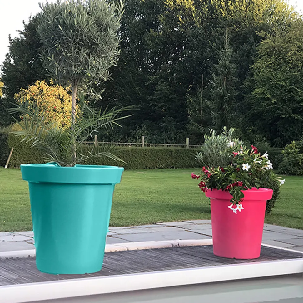 PLAST'UP ROTOMOULAGE - Pot de fleurs rond xxl delight 200l