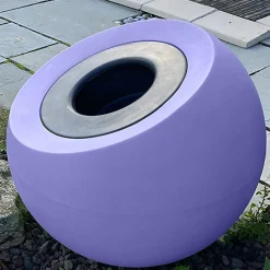 PLAST'UP ROTOMOULAGE - Pot de fleurs sphérique xxl dolce vita 300l