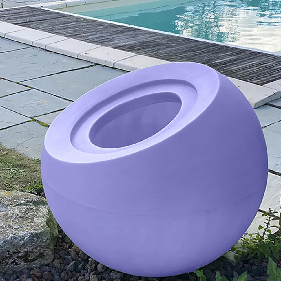 PLAST'UP ROTOMOULAGE - Pot de fleurs sphérique xxl dolce vita 300l