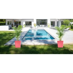 PLAST&AMP;AMP;#039;UP ROTOMOULAGE - Pot de fleurs cubio h 50cm