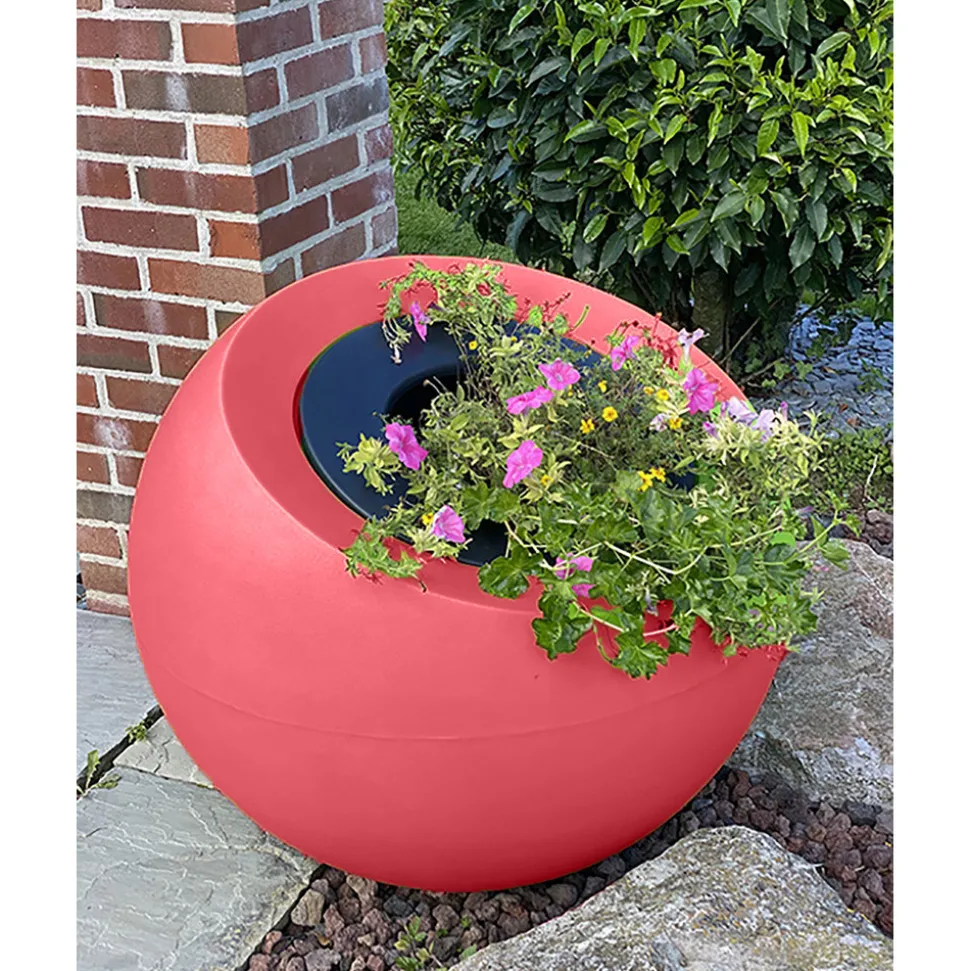 PLAST'UP ROTOMOULAGE - Pot de fleurs sphérique xxl dolce vita 300l