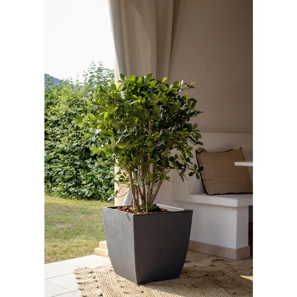 POETIC - Carré Diva Basalt gris anthracite 42L