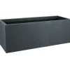 POETIC - Jardinière Graphit Up anthracite - 79,5x29,5x29,5cm