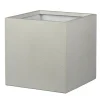 Pot de fleurs Kati carré crème - L.28,5xH.27cm