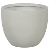Pot de fleurs Kati oeuf crème - D.43,5xH.35cm