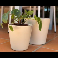 POTERIE D'ALBI - Pot Odyssée crème D23 x H21 cm