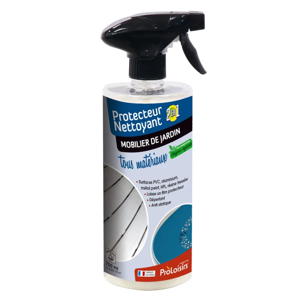PRO LOISIRS - Protecteur nettoyant pour mobilier de jardin en flacon vaporisateur