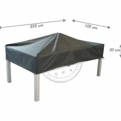PROLOISIRS - Housse de protection étanche pour table 220 x 100 cm