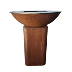 QUOCO - Brasero curvo small corten ø72- quoco