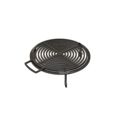 QUOCO - Brasero piatto medium corten ø84 + grille + spatule + housse