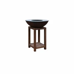 QUOCO - Brasero piatto montabile small corten ø72- quoco