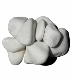 RACINE - Galet marbre blanc pur 40-60mm, filet 20 kg - f-pai050