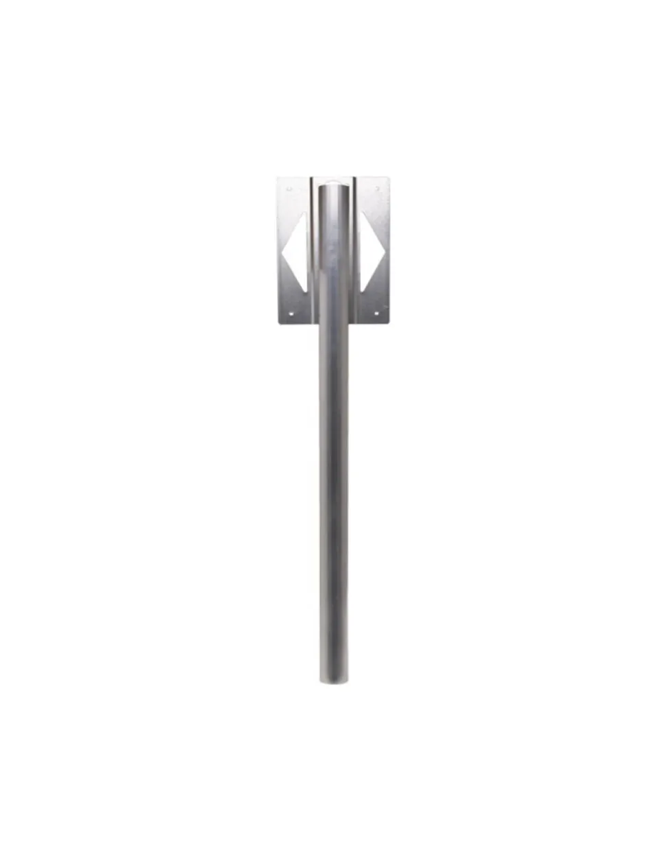 RENZ - Pied elliptique alu pour boite aux lettres - renz