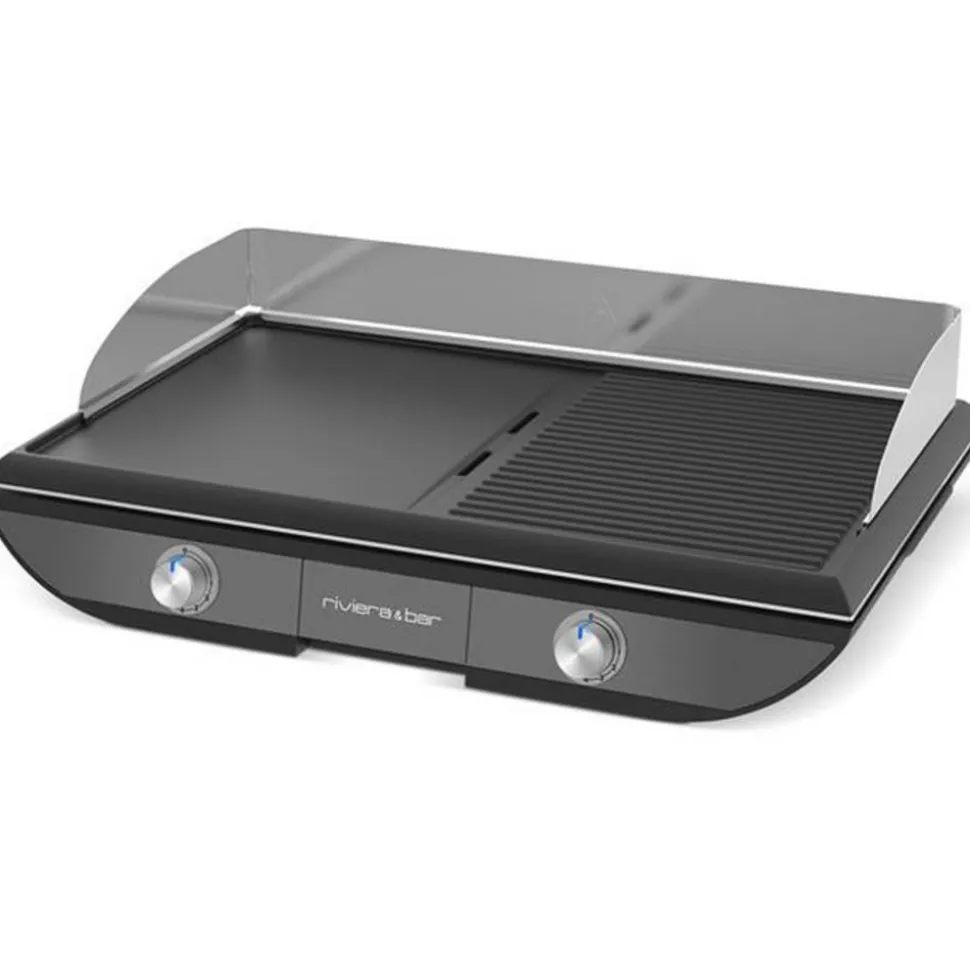 Riviera & bar plancha gril électrique 2300w 50x30cm - qpl570
