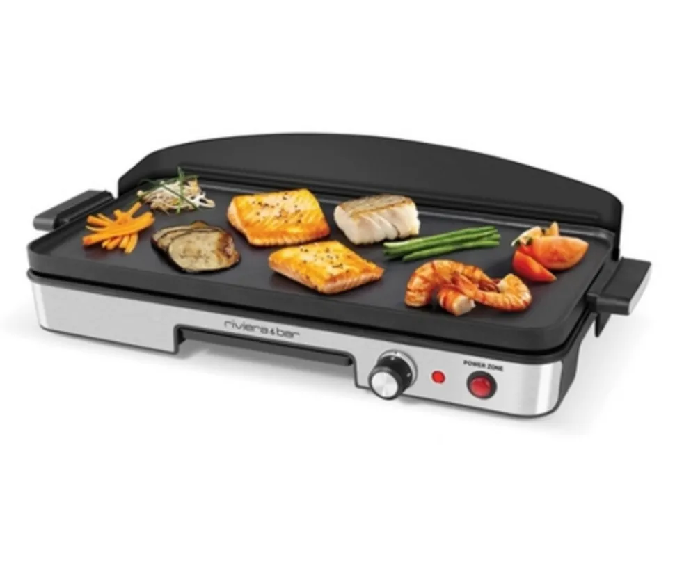 Riviera & bar plancha électrique 1900w 50x22cm - qpl345
