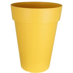 RIVIERA - Pot Soleilla haut jaune - H.66cm