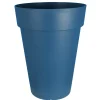 RIVIERA - Pot Soleilla haut bleu - H.66cm