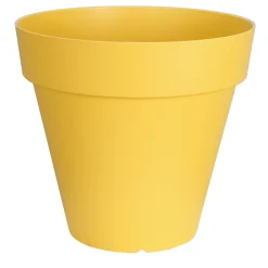 RIVIERA - Pot Soleilla rond jaune - D.60cm