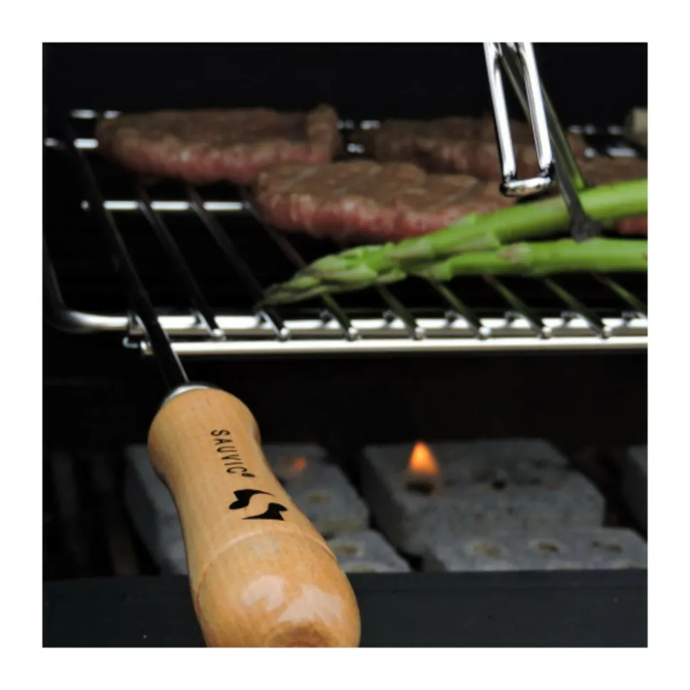 SAUVIC - Grill acier zingué 70 x 40 cm