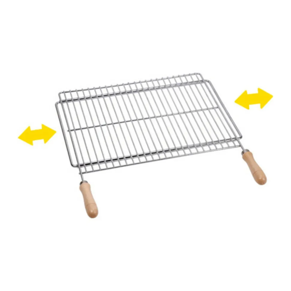 SAUVIC - Grill acier zingué 60 x 40 cm