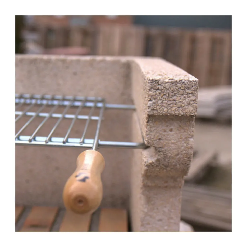 SAUVIC - Grill acier zingué 60 x 40 cm