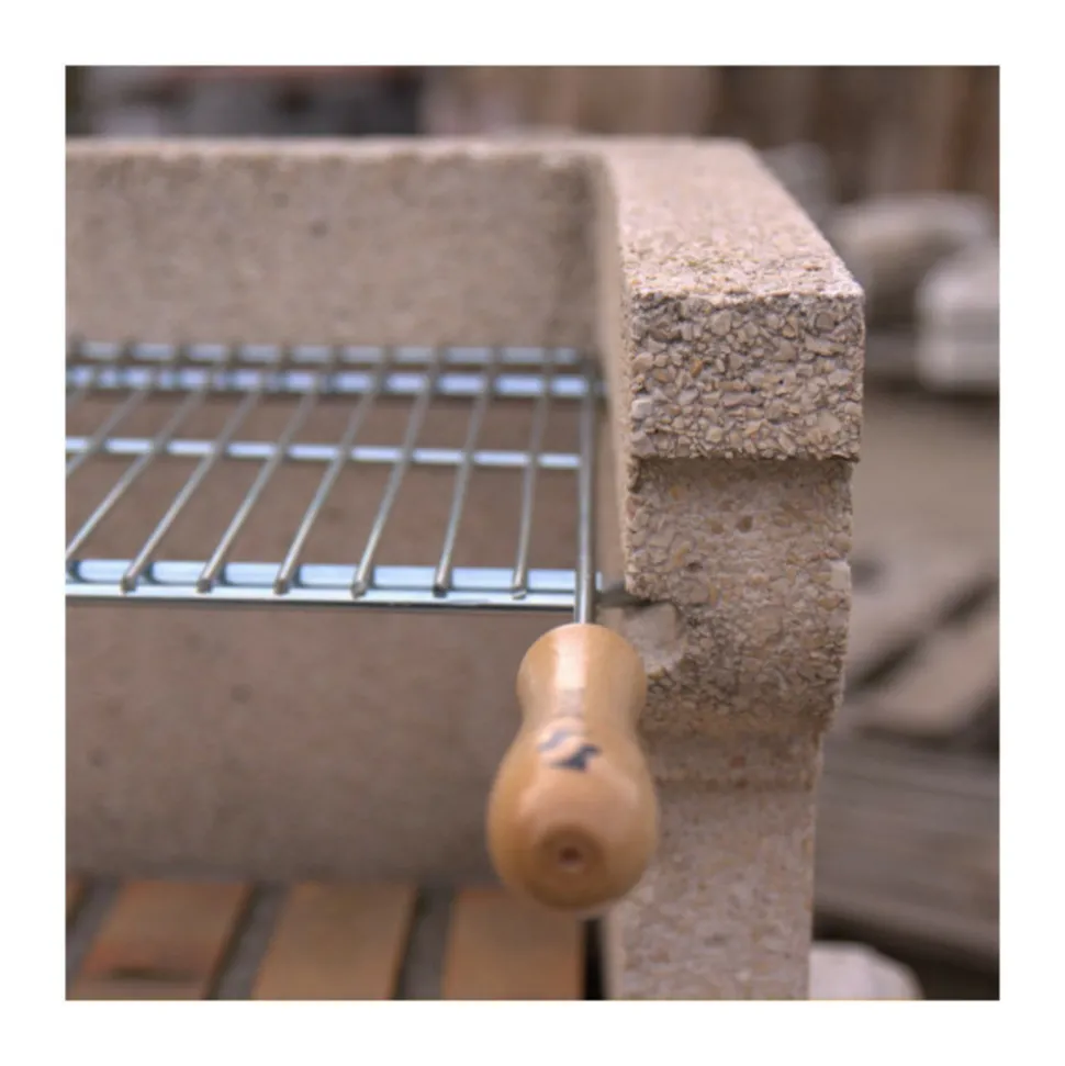 SAUVIC - Grill acier zingué 60 x 40 cm