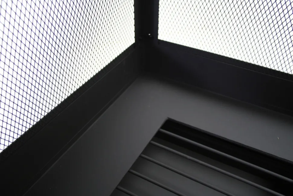 SENS-LINE - Cheminée de jardin sens-line ember - noir