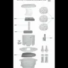 Sera koï professional 24000 - set pompe (x2) + filtration + uvc (x2)