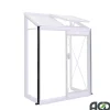 SERRES ACD PRESTIGE - Set de descentes d'eau en PVC noir pour serre ACD Prestige