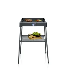 SEVERIN - Severin barbecue électrique sur pieds 2200w noir - pg8568