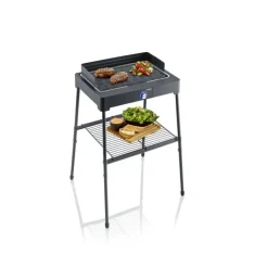 SEVERIN - Severin barbecue électrique sur pieds 2200w noir - pg8568