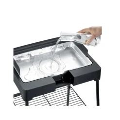 SEVERIN - Severin barbecue électrique sur pieds 2200w noir - pg8568