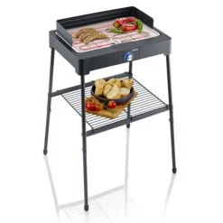 SEVERIN - Severin barbecue électrique sur pieds 2200w noir - 8566
