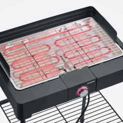 SEVERIN - Severin barbecue électrique sur pieds 2200w noir - 8566