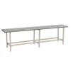 SIMONRACK - Banc simonbench démonté metal 1500 mm gris taquilla 475x1500x320 - simonrack