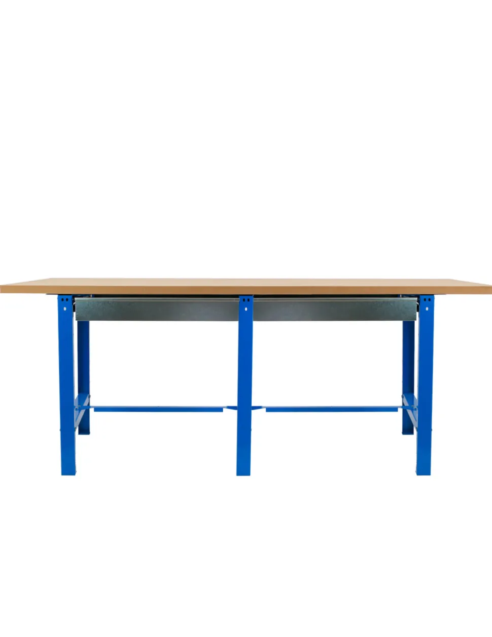 SIMONRACK - Etabli simonwork bt6 mdf tandem 2box 2100 bleu/bois bleu/mdf 865x2100x750 - simonrack