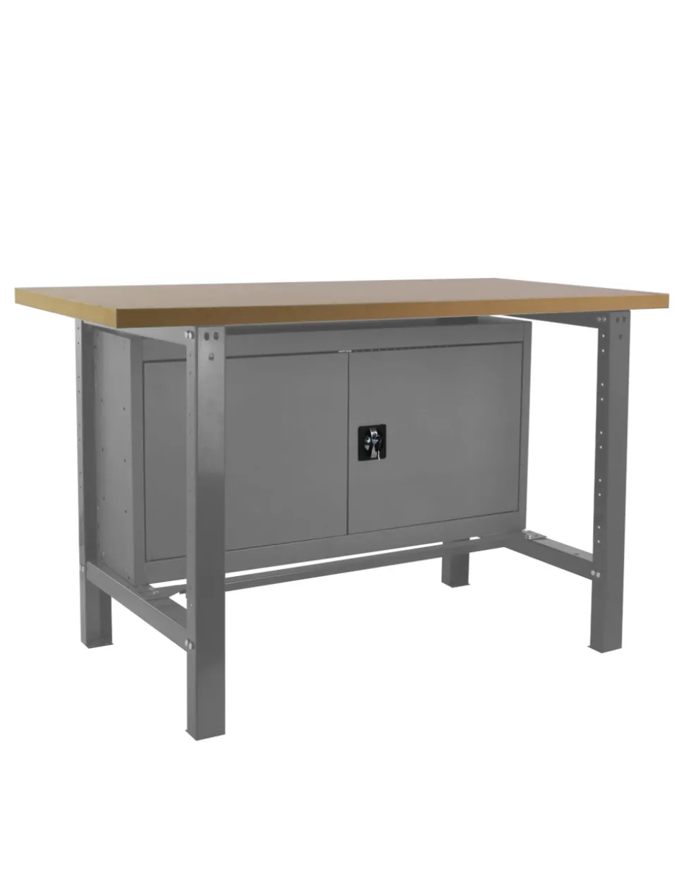 SIMONRACK - Etabli simonwork bt6 mdf cabinet 1200 gris/bois gris/mdf 865x1200x750 - simonrack