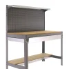 SIMONRACK - Etabli simonwork bt3 box 1500 gris/bois gris/bois 1445x1510x610 - simonrack