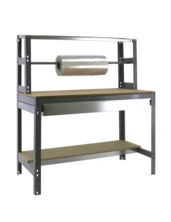 SIMONRACK - Etabli simonwork bt4 box 1500 gris/bois gris/bois 1445x1510x760 - simonrack