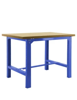 SIMONRACK - Etabli simonwork bt6 mdf 1800x750 bleu/bois bleu/mdf 865x1800x750 - simonrack