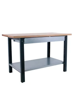 SIMONRACK - Etabli simonwork bt6 pro laminate 1box 1800 antracite/hêtre antracite/hêtre 865x1800x750 - simonrack
