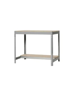 SIMONRACK - Etabli simonwork bt0 1500x750 gris/bois gris/bois 842x1510x760 - simonrack