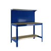 SIMONRACK - Etabli simonwork bt3 900 bleu/bois bleu/bois 1445x910x610 - simonrack