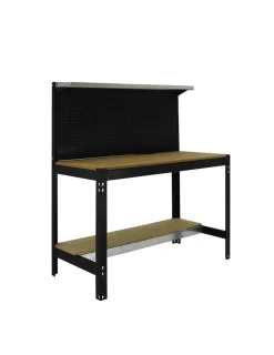 SIMONRACK - Etabli simonwork bt3 1200 antracite/bois antracite/bois 1445x1210x610 - simonrack