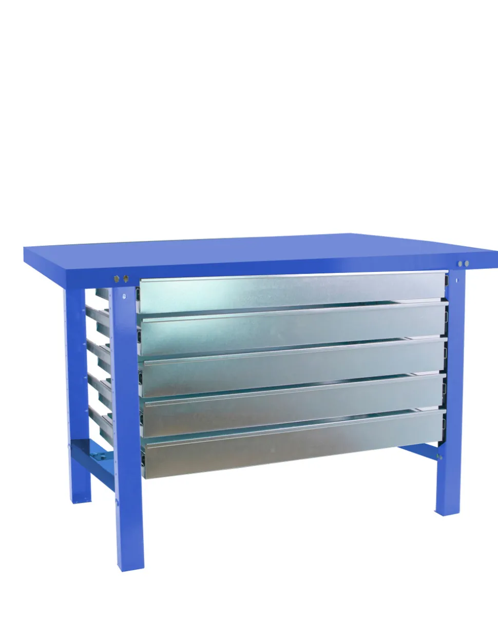SIMONRACK - Etabli simonwork bt6 metal 5box 1200x735 bleu bleu 830x1200x730 - simonrack