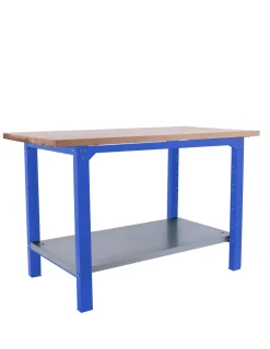 SIMONRACK - Etabli simonwork bt6 pro laminate 1200 bleu/hêtre bleu/hêtre 865x1200x750 - simonrack