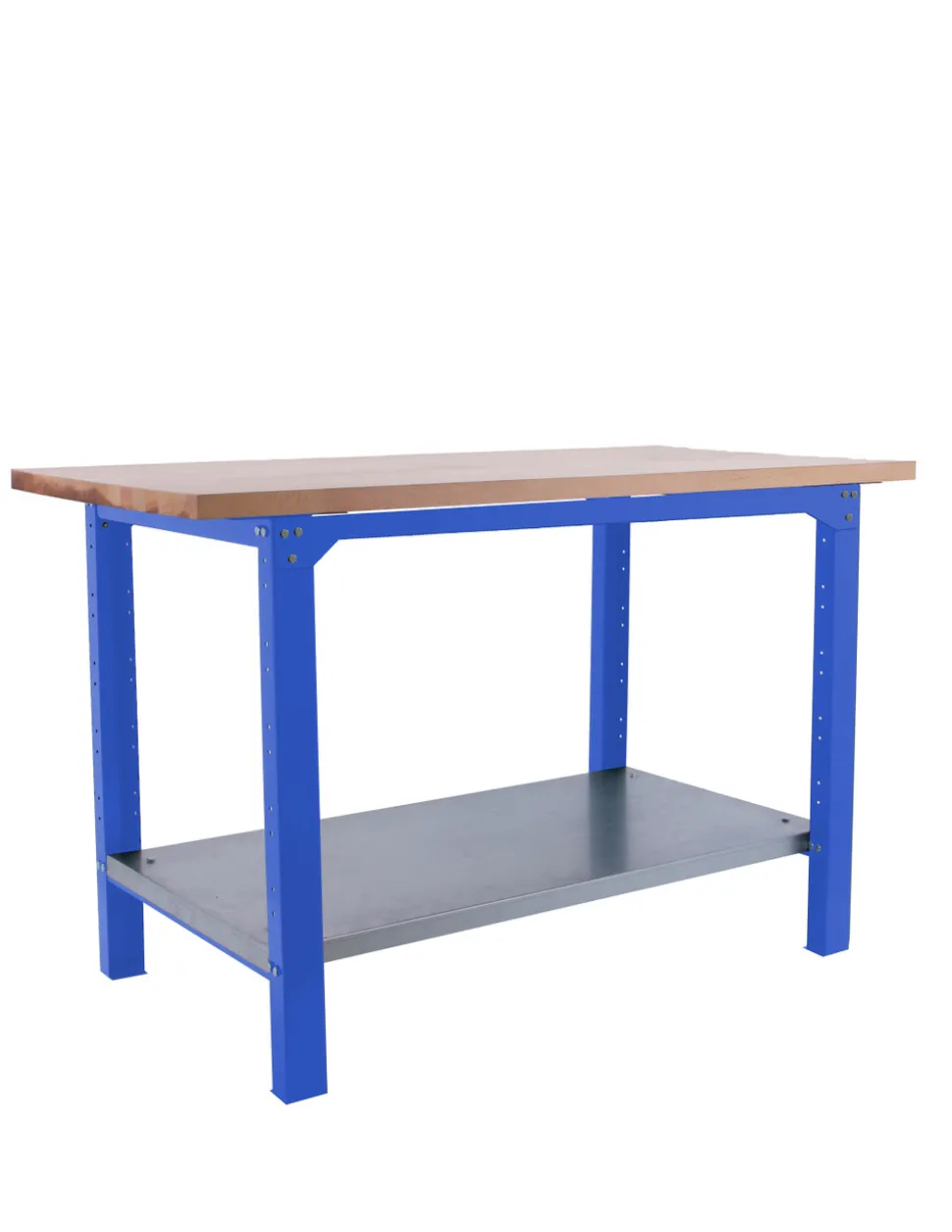 SIMONRACK - Etabli simonwork bt6 pro laminate 1200 bleu/hêtre bleu/hêtre 865x1200x750 - simonrack